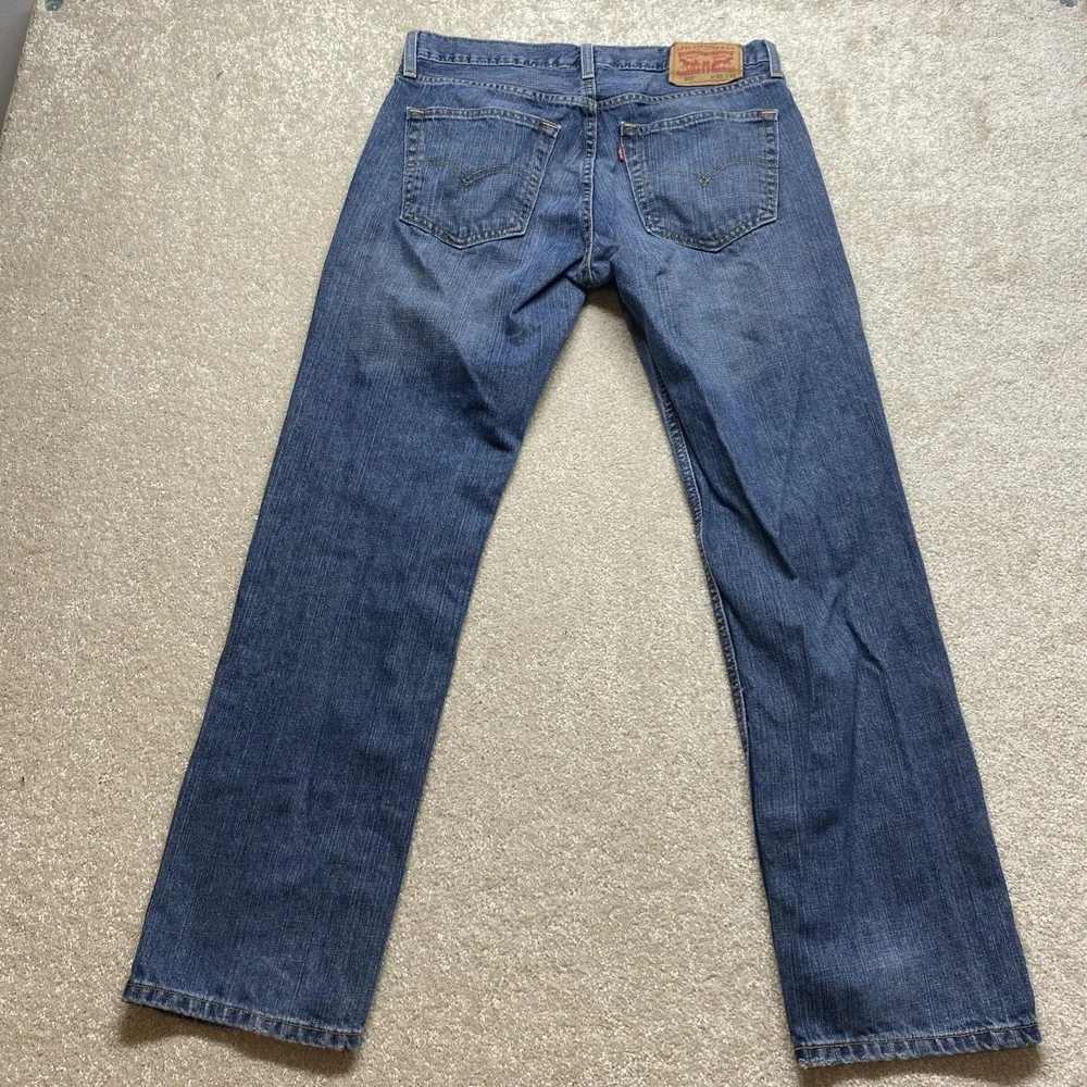 Levis‎ Jeans Mens 32x31 Blue 559 Mid Rise Western Denim Relaxed Straight Leg